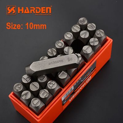 HARDEN 27pcs Steel Letters punch ( 3mm | 4mm | 5mm | 6mm | 8mm | 10mm ) Professional Alphabet Chrome Vanadium punch set; 610863 - 610869_img_13