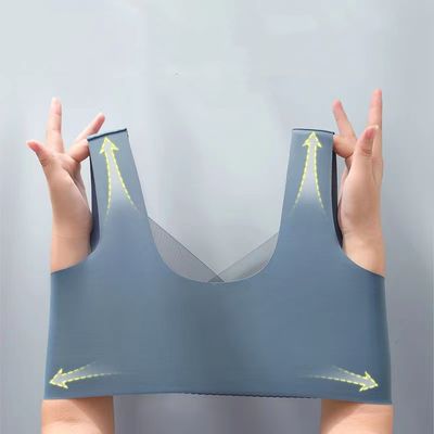 Seamless pushup Bra with Beautiful Back for Girls Fixed Without Steel Ring One Piece Wrapped Chest for Women Seamless Underwear_img_3