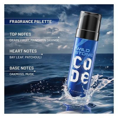 Wild Stone CODE Titanium Long Lasting Perfume for Men_img_2