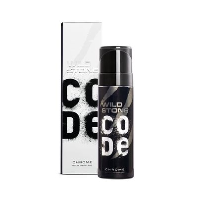 Wild Stone CODE Chrome Long Lasting  Body Perfume for Men_img_0
