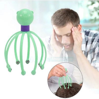 Head Claw Massager | Octopus Scalp & Neck Stress Relief Manual Body Massager | Price in BD_img_3
