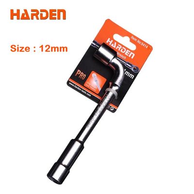 HARDEN L-Type Wrench (8 | 10 | 11 | 12 | 13 | 14 | 15 | 16 | 17 | 19mm), L Wrench, High Strength Metal; 541408 - 541419_img_10