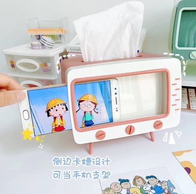 রেট্রো টেলিভিশন টিস্যু বক্স (Retro Television Tissue Box)_img_3