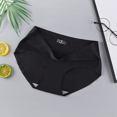 ৩পিস Sexy seamless China soft ice silk panty_img_1