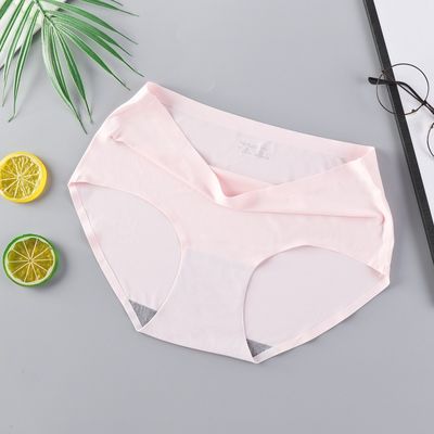 ৩পিস Sexy seamless China soft ice silk panty_img_4