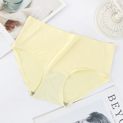 ৩পিস Sexy seamless China soft ice silk panty_img_7