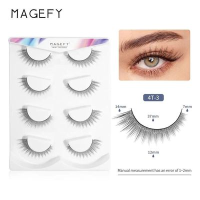 Magefy 4 pair eyelash - 4T-3_img_0