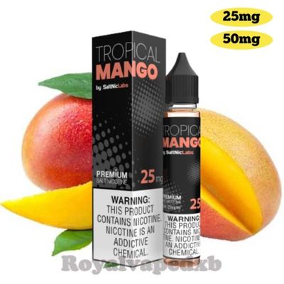 Cubano VGOD 25 mg SaltNic 30ml- mango_img_2