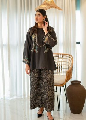 Digital floral Printed CO-ORD 2Pis Jama & Plazzo_img_4