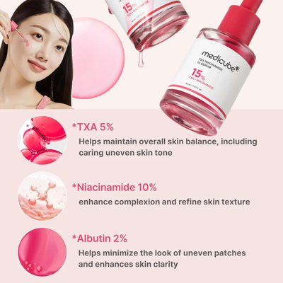 Medicube TXA+Niacinamide 15% Glow Facial Serum for After Spot Care | All-in-One Daily Korean Skincare_img_3