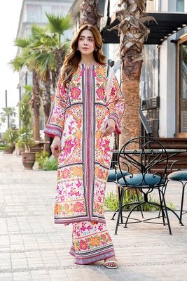 Digital floral Printed CO-ORD 2Pis Jama & Plazzo_img_4