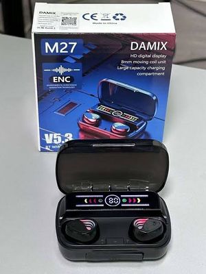 M27 TWS Wireless Earphones Bluetooth5.3 Stereo Headphones Sport Waterproof Earbuds Headset_img_6