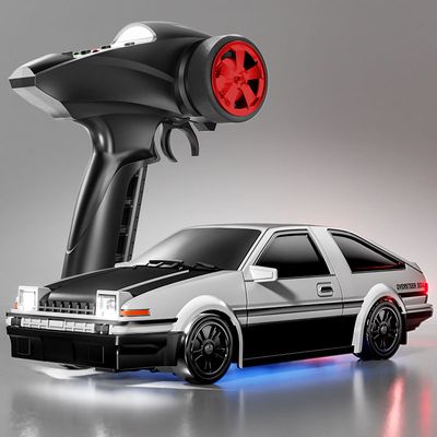 AE86 1:43 Alloy 4WD Metal Drift Car with Accessories_img_2