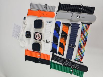 Y70 Ultra Couple Smartwatch With 13 Straps + Digital Tazbi (Orginal One )_img_1