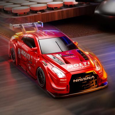 Nissan GT-R (R35) 1:43 Alloy 4WD Metal Drift Car with Accessories_img_7