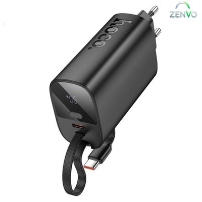 Hoco J148 Handy PD20W 5000mAh Power Bank EU plug – Black_img_2