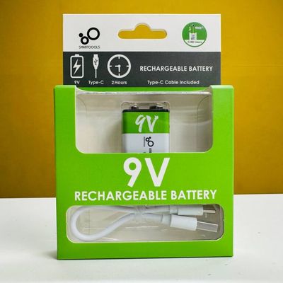 SmarToools 9V Type-C Lithium Rechargeable Battery_img_1