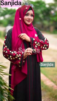 প্রিমিয়াম দুবাই চেরি বোরকা_img_2