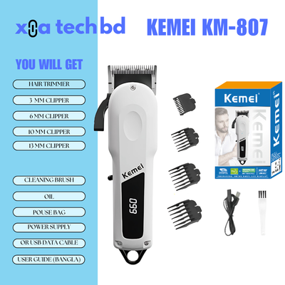 KEMEI KM-807 Professional Hair Trimmer_img_1