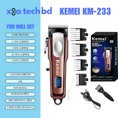 KEMEI KM-233 Professional Hair Trimmer_img_1