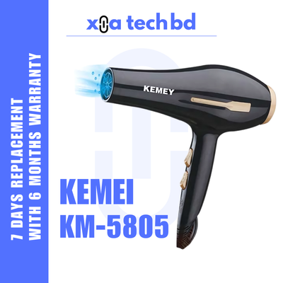 Kemei Km-5805 Cool And Hot 3000W high power Electric Hair Dryer For Women_img_0
