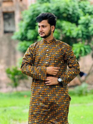 Cotton Print Panjabi_img_0