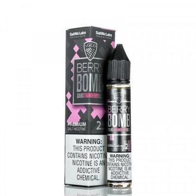 Cubano VGOD 25 mg SaltNic 30ml- berry bomb sourstrawberrybelt_img_1