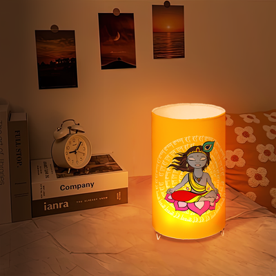Krishna Yellow Table Lamp