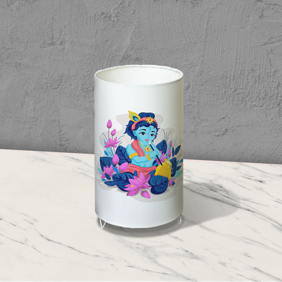 Krishna blue Table lamp_img_1
