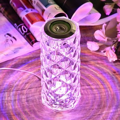 Diamond Crystal table lamp  remote control & Touch_img_3