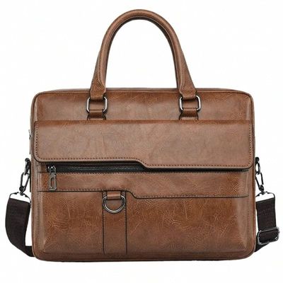 💼 Amsburg Laptop Leather Bag_img_2