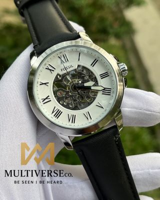 Fossil ME Series Black Belt White Dial(AA)_img_0