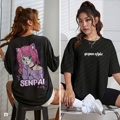 Senpai Drop Shoulder T-shirt - 25_img_0