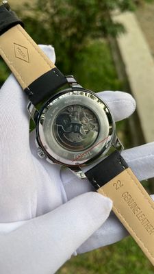 Fossil ME Series Black Belt Silver Bezel (AA)_img_1