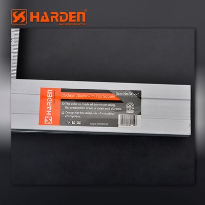 HARDEN Aluminum Try Square Matam ( 10" | 12" ), Measuring Tools, Professional Quality; 580712 | 580713_img_2