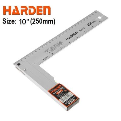 HARDEN Aluminum Try Square Matam ( 10" | 12" ), Measuring Tools, Professional Quality; 580712 | 580713_img_4