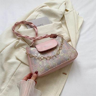 Temperament woven shoulder bag_img_16