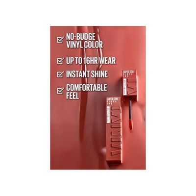 Maybelline New York Super Stay Vinyl Ink Liquid Lipstick - 130 Extra_img_2