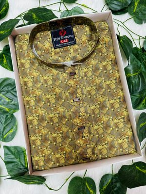 Digital Print Cotton Panjabi_img_3