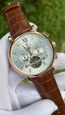 Patek Brown Belt White Dial (Semi AAA)_img_4