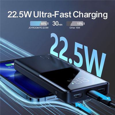 JOYROOM JR-QP191 10,000mAh Power Bank 22.5W With LED Display Monitoring_img_0