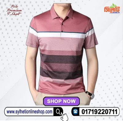 Stylish Half Sleeve Polo T-Shirt (Code: 748800)_img_0
