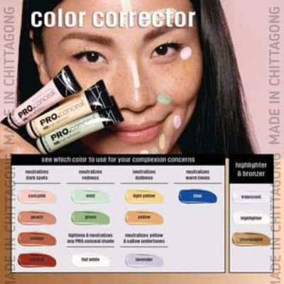 L.A Girl HD Pro.Conceal Gc 991 (Yellow Corrector) Master copy_img_3