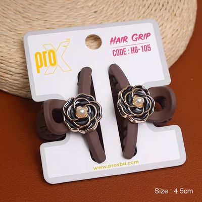Prox Classic Hair Luxuries Hair Grip Clip For Women HG-105-6