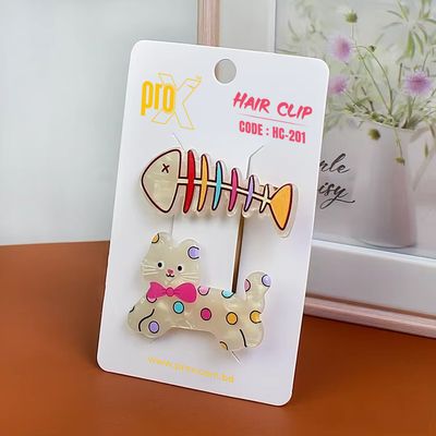 ProX Heritage Hairpieces Hair Claw Clip For Women HC-201-6