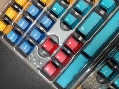 Colorful Comic Style PBT Cherry Keycaps_img_2
