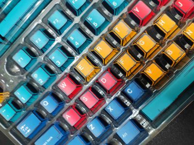 Colorful Comic Style PBT Cherry Keycaps_img_4