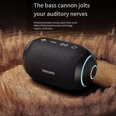 Philips TAS3209 Portable Wireless IPX7 Waterproof Bluetooth Speaker_img_2
