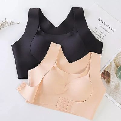 Posture Correction Bras Underwear Women Prevent Hunchback Bra Push Up Brassiere Shockproof Sports Fitness Vest Lingerie Tank_img_3
