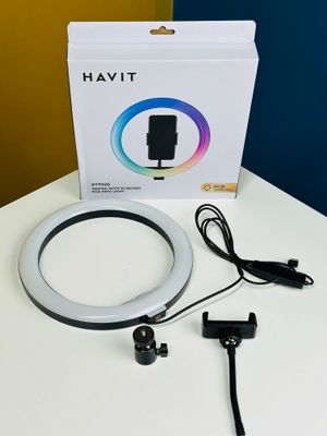 Havit ST7012 Pro Tripod Stand With Ring Light_img_1